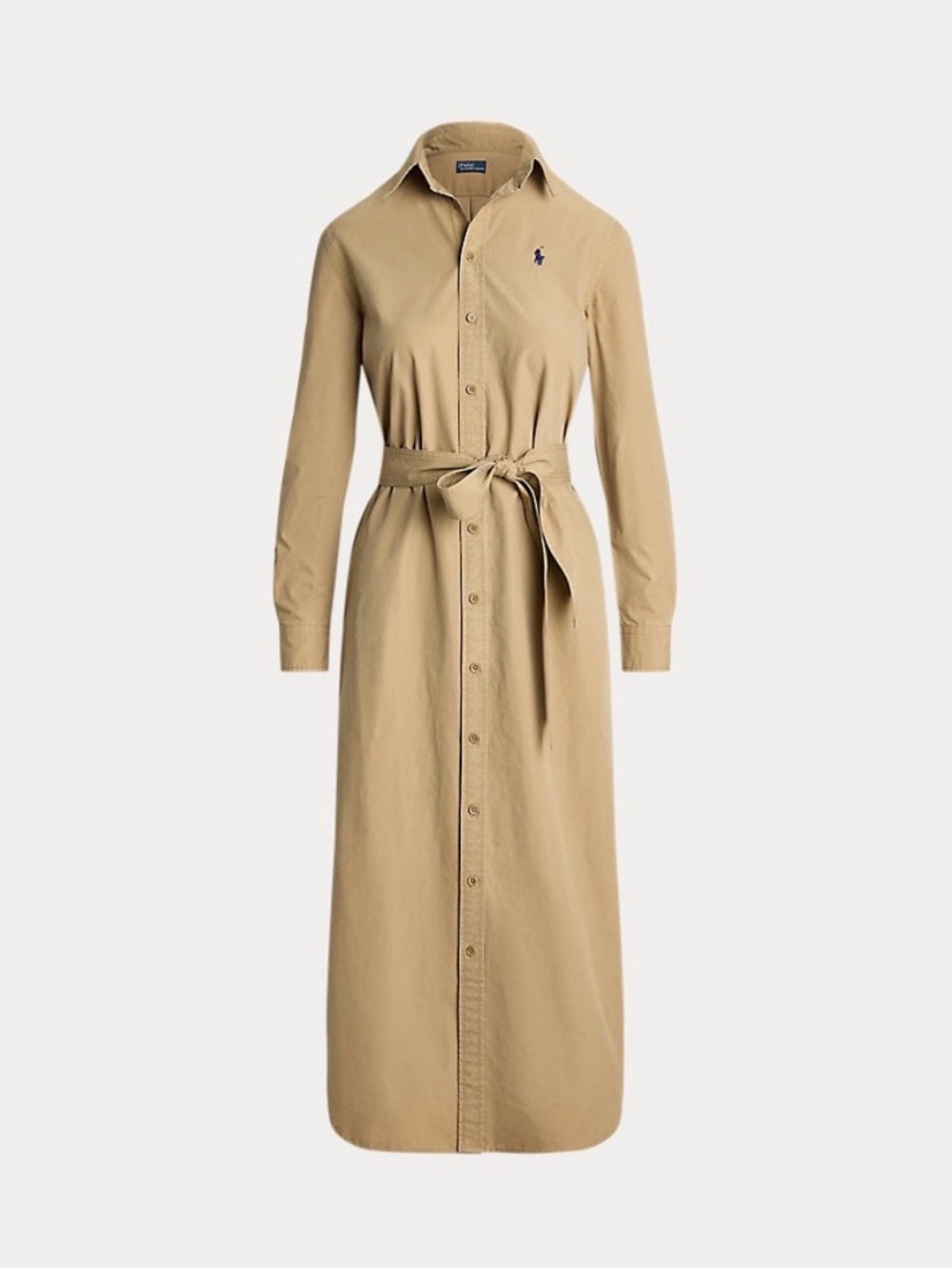 Polo Ralph Lauren Belted Midi Shirtdress (NWT)